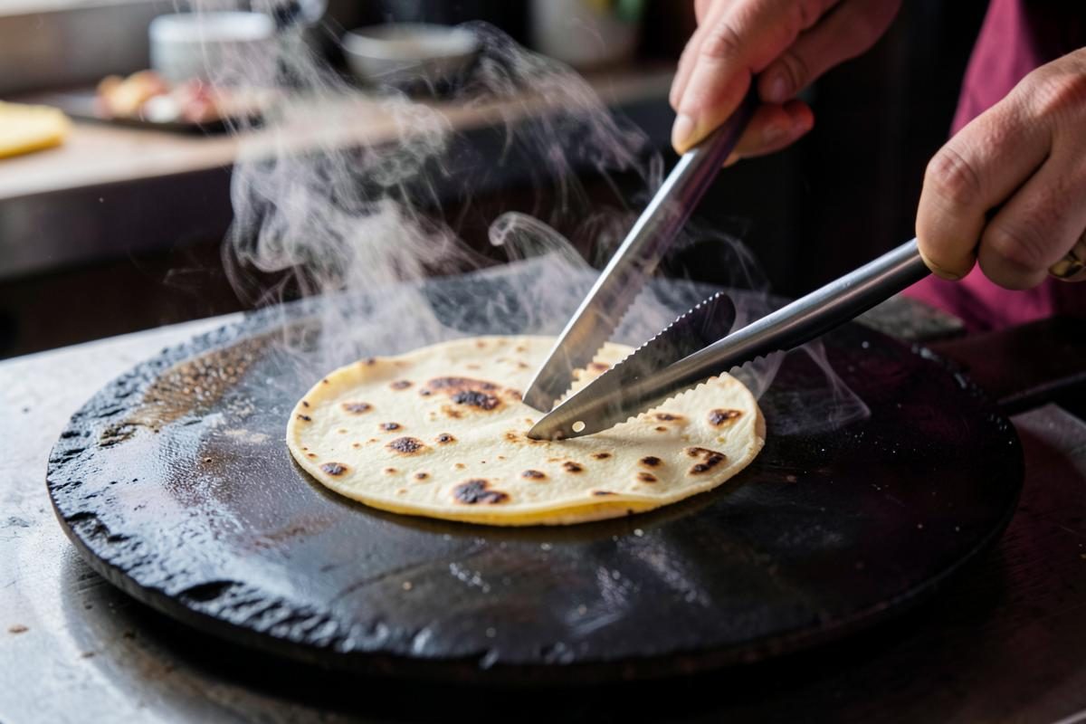 The Right Way to Warm a Corn Tortilla