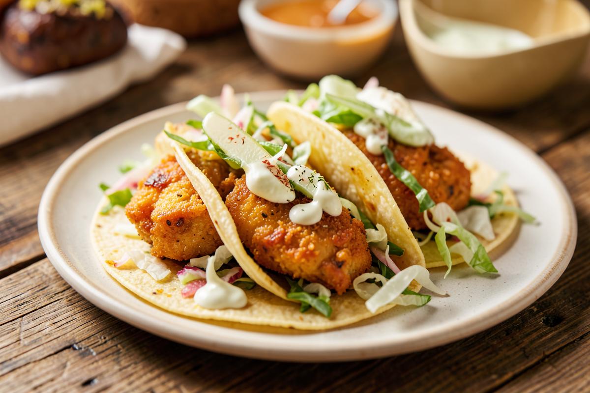 Air Fryer Fish Tacos