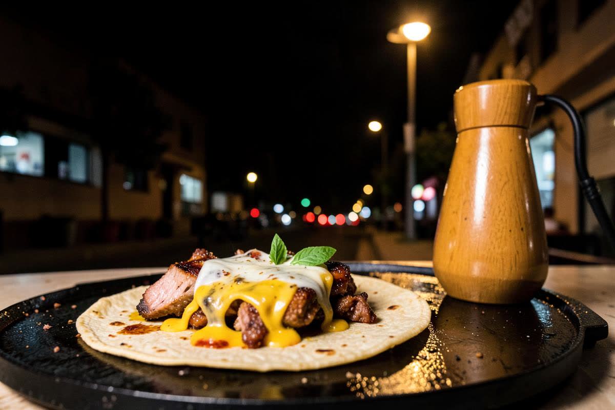 The Rise of the "Gringa": Mexico City's Cheesy Al Pastor Hybrid