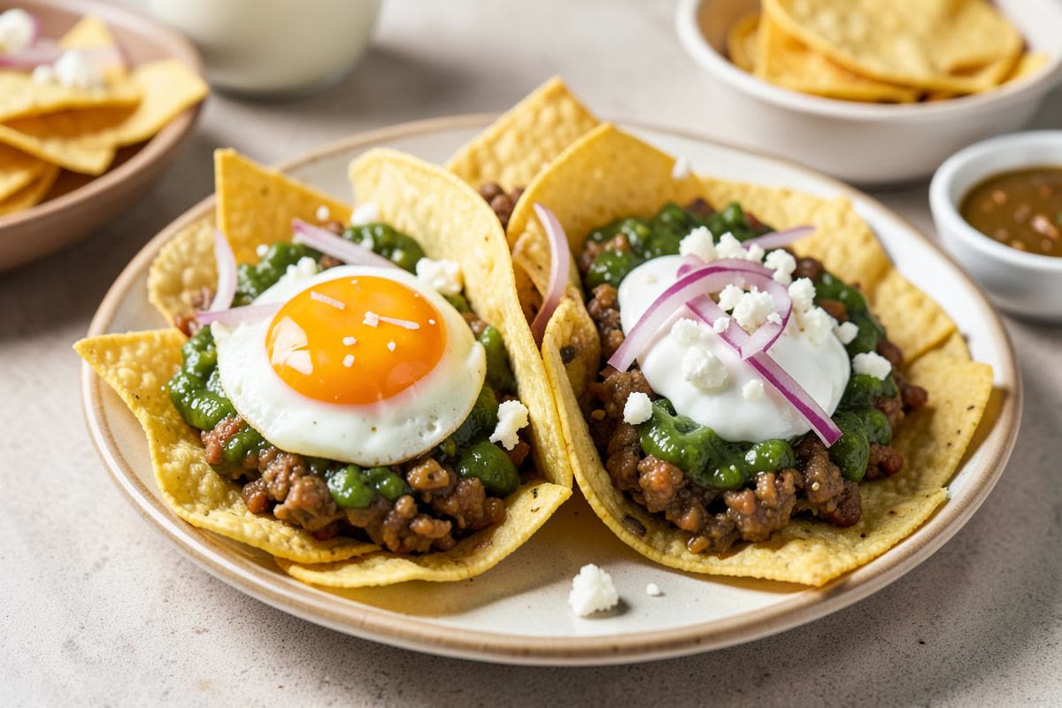 Chilaquiles Tacos