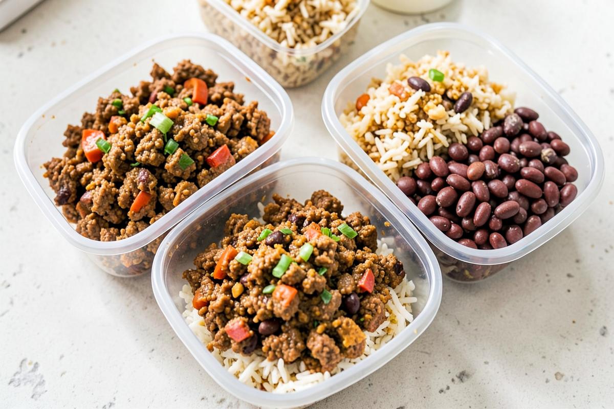 High-Protein Taco Meat for Meal Prep