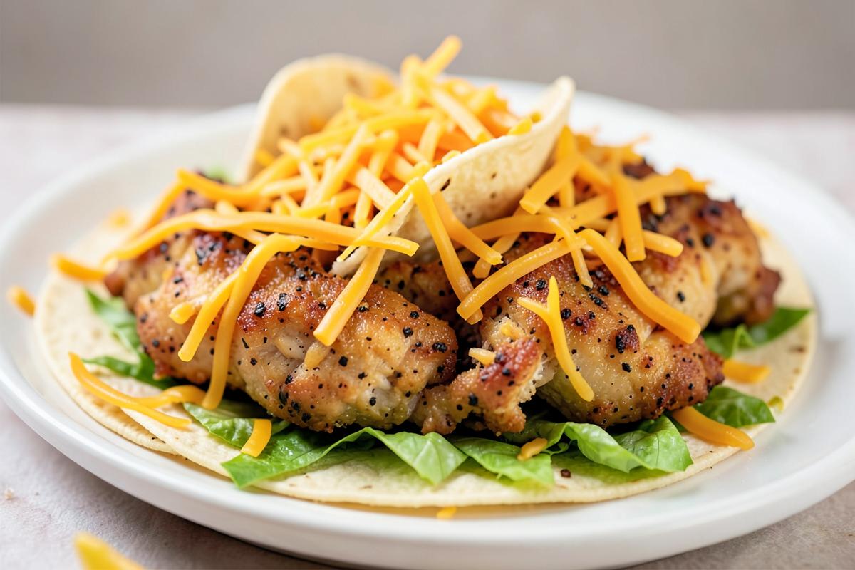 Copycat Del Taco Chicken Tacos