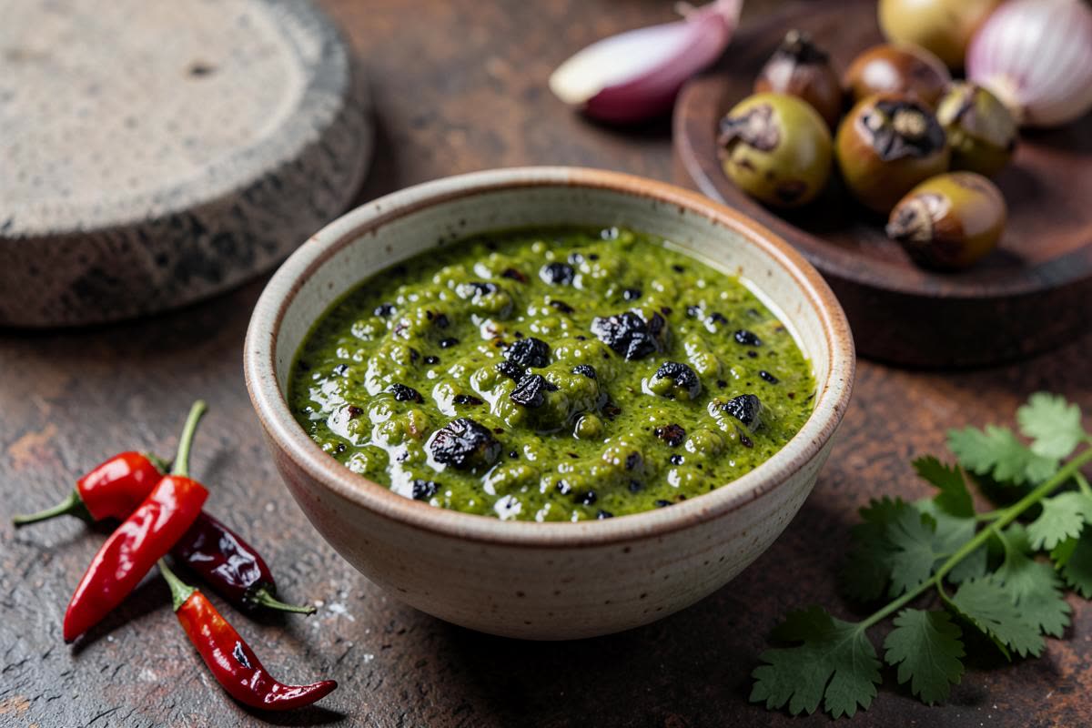 Charred Tomatillo Salsa