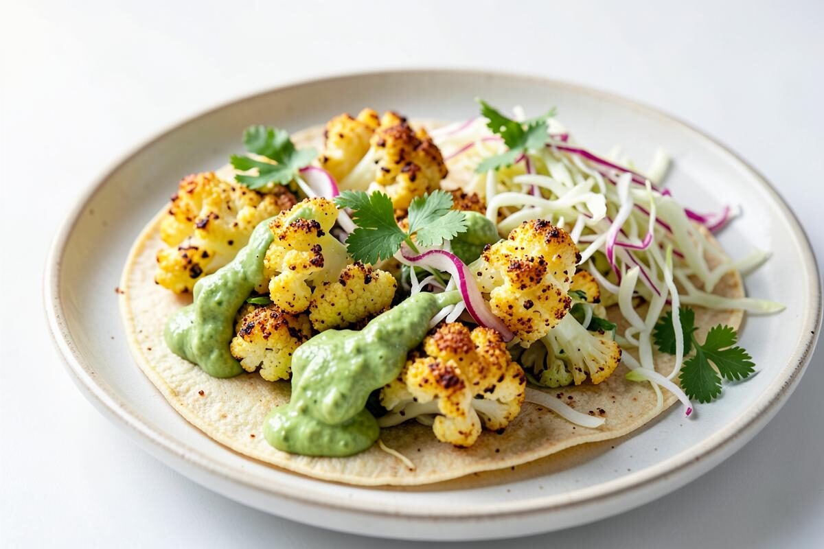 Roasted Cauliflower Tacos