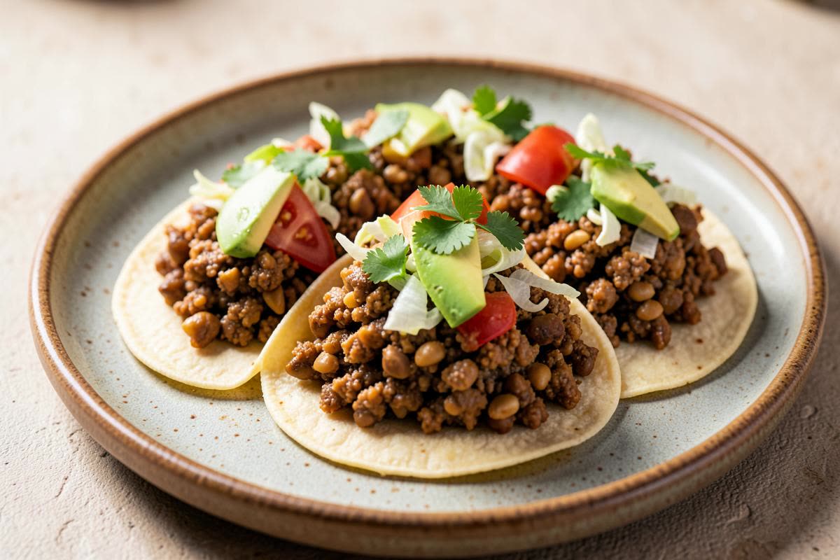Lentil Walnut Taco Meat