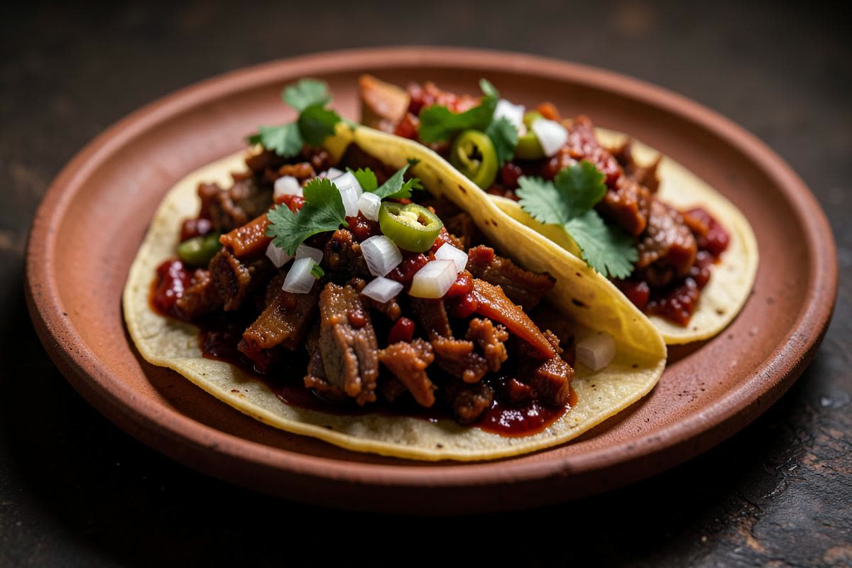 Tacos de Chicharrón