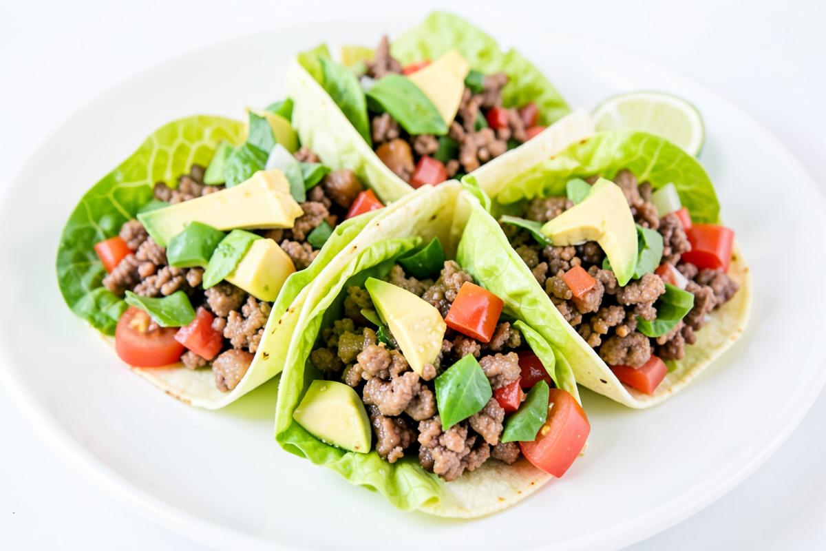 Whole30 Taco Lettuce Wraps