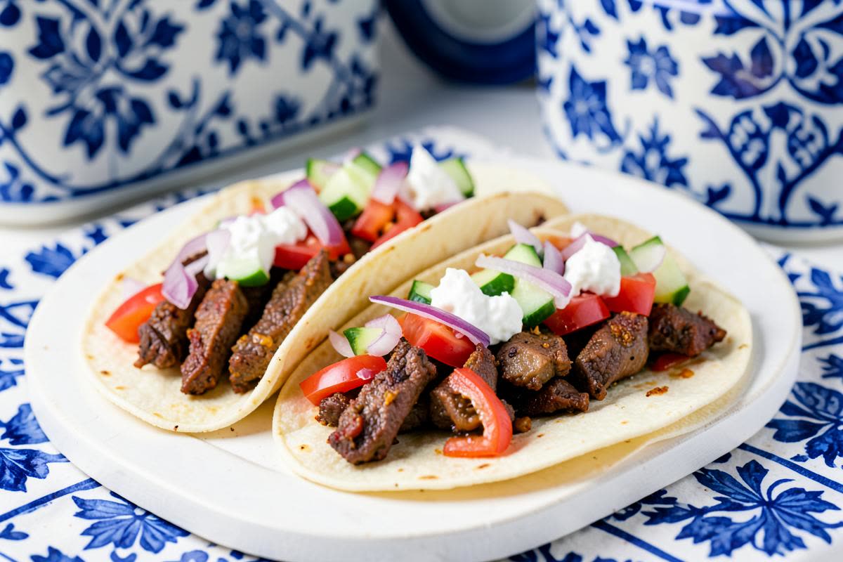 Greek Gyro-Style Tacos