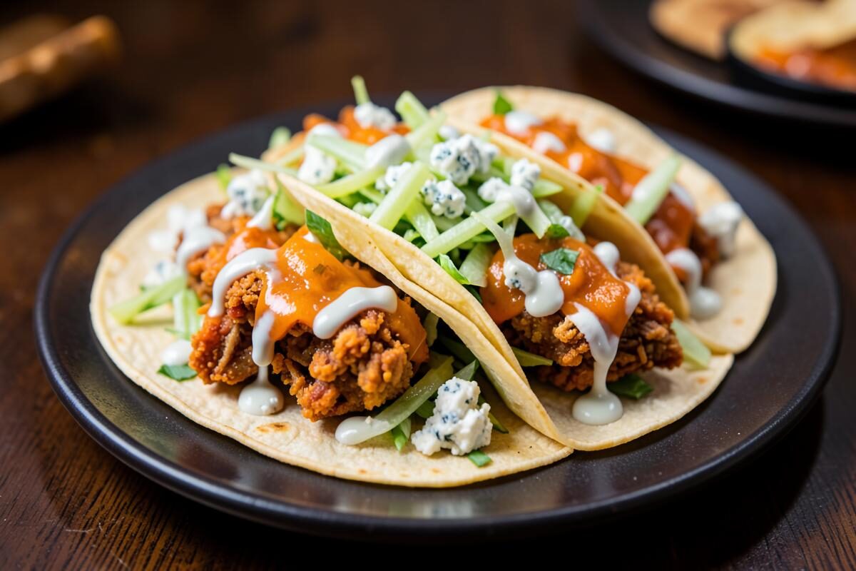 Buffalo Chicken Tacos