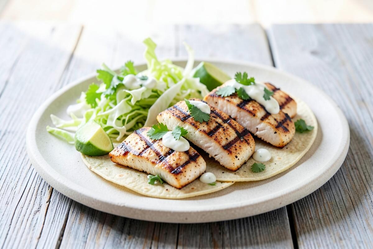 Grilled Mahi-Mahi Fish Tacos