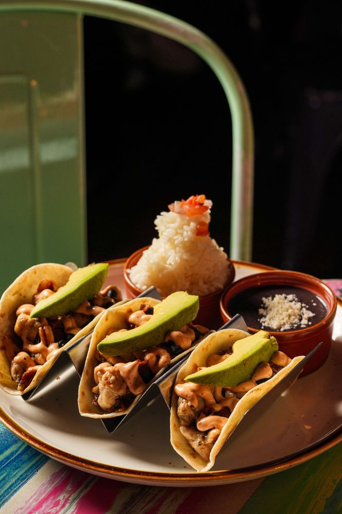 Tacos at Abuela's Tacos in Miami Beach, Florida