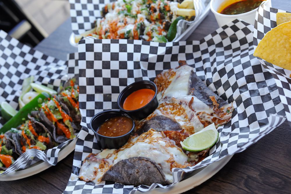 Tacos at Azul Tacos & Beer in Charlotte, North Carolina