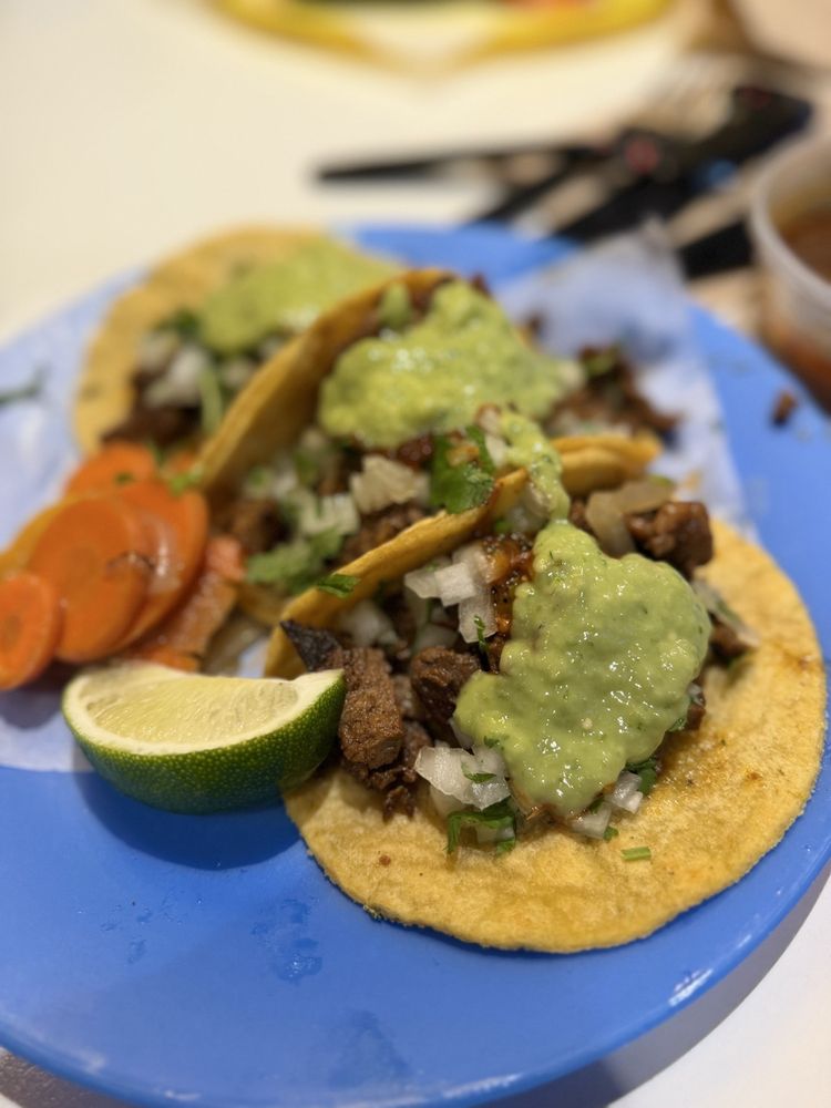 Tacos at Carmelos Tacos in Seattle, Washington State