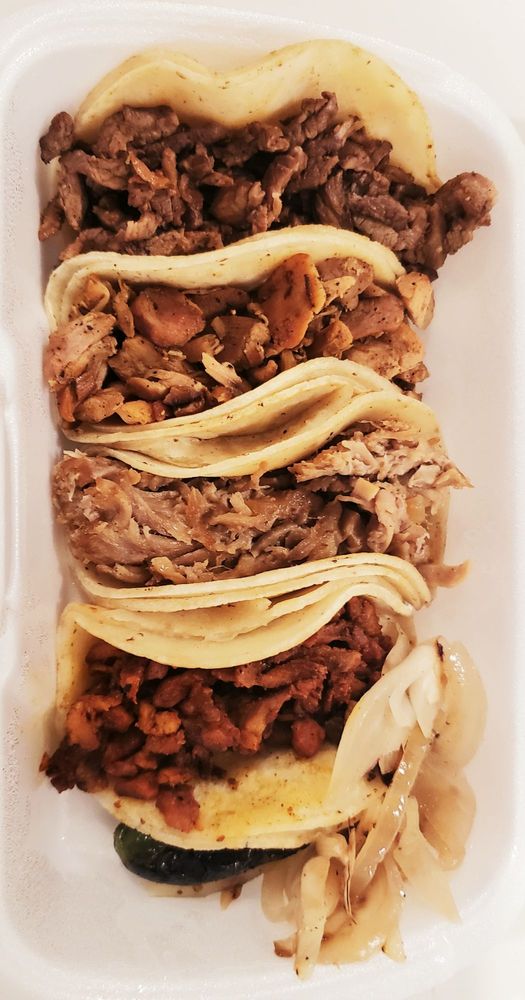 Tacos at El Super Taco in Phoenix, Arizona