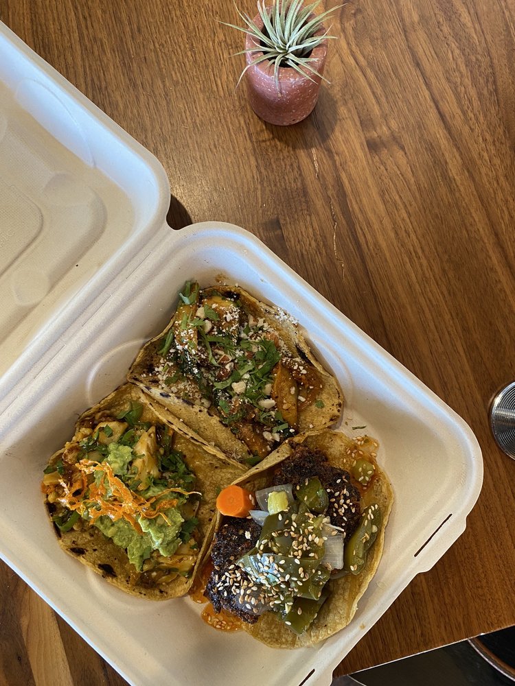 Tacos at Facil Taquería in Holladay, Utah