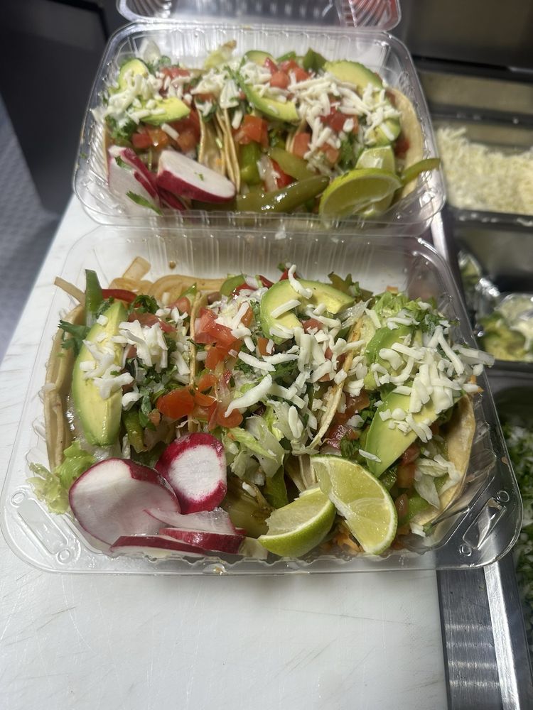 Tacos at Frontera Grill Taco Truck in San Jose, California