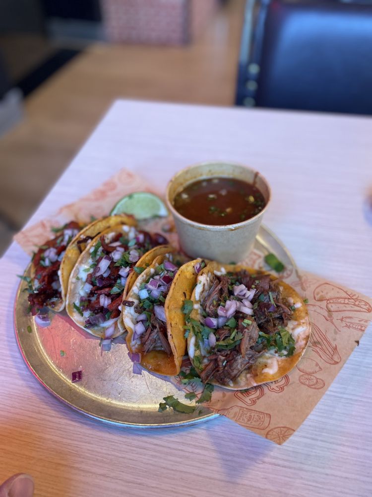 Tacos at Kiké's Red Tacos in Denver, Colorado