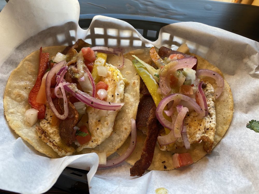 Tacos at La Osita PDX in Portland, Oregon