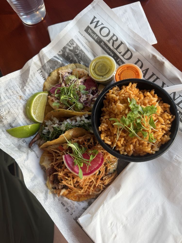 Tacos at Mazor Chicago in Chicago, Illinois