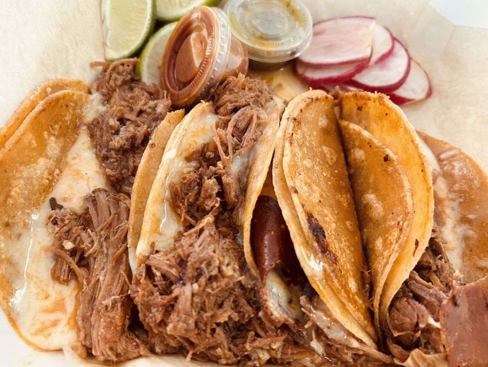 Tacos at Mr. Birria in Santee, California
