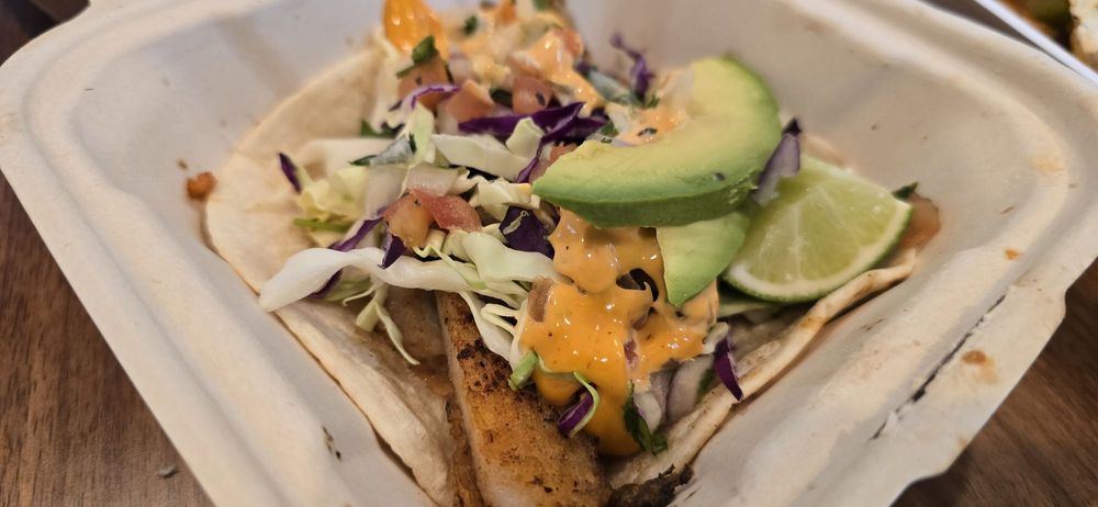 Tacos at Pig Patas Tacos LLC in Portland, Oregon