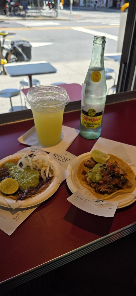 Tacos at Santo Taco SoHo in New York, New York