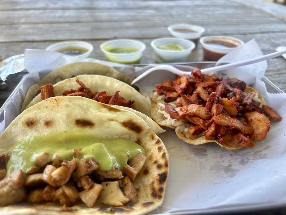 Tacos at Sonora Taco Shop in Phoenix, Arizona