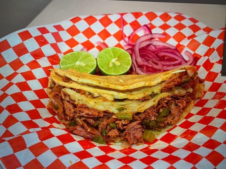Tacos at Tacos Don Camaron in Phoenix, Arizona