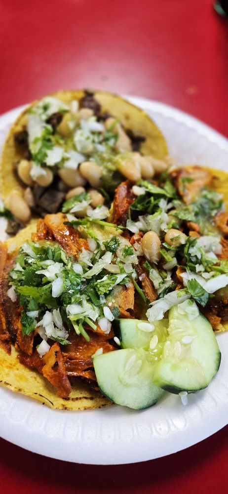 Tacos at Tacos el Panzón in North Las Vegas, Nevada