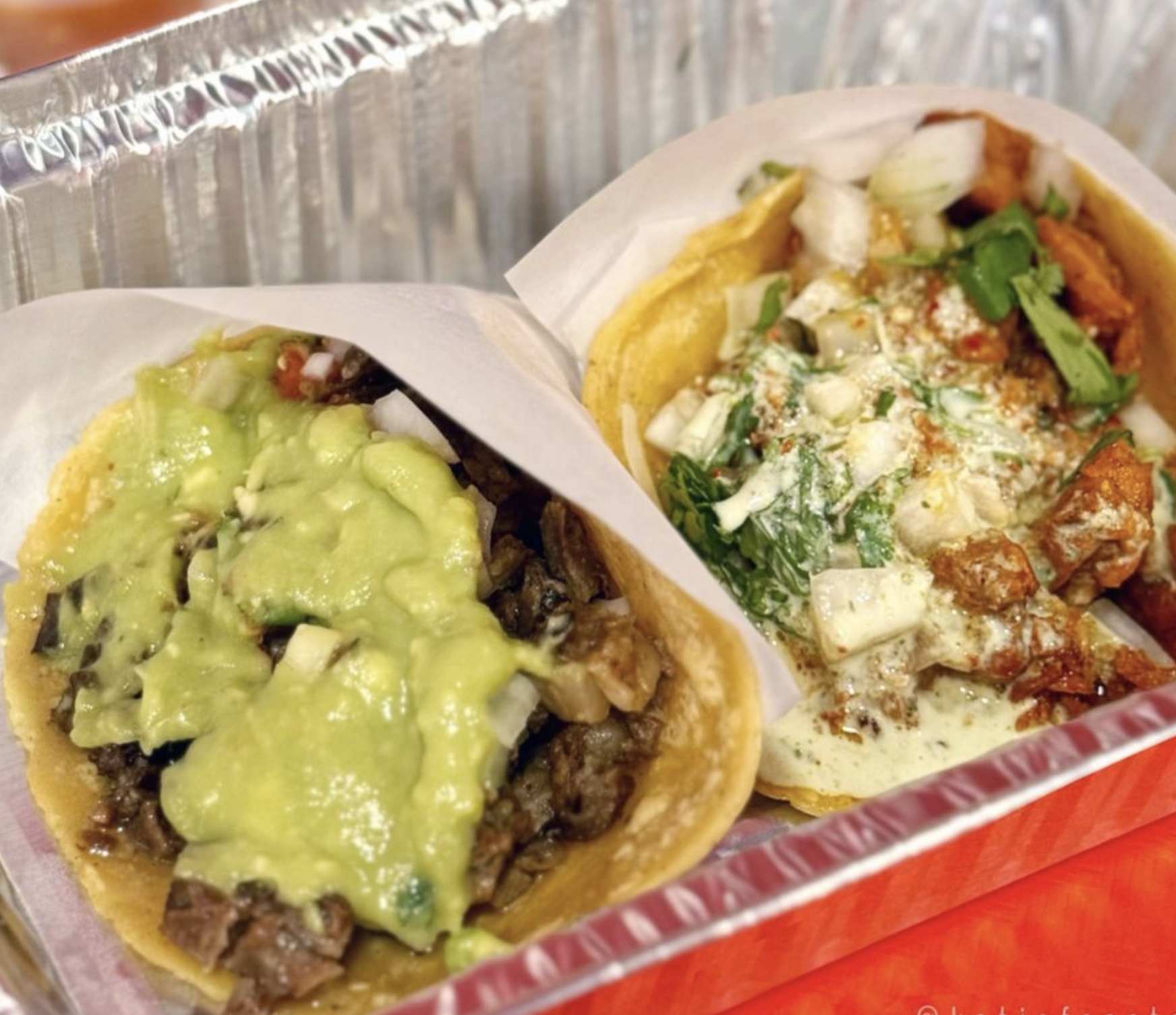 Tacos at Taqueria by El Prieto in New York, New York