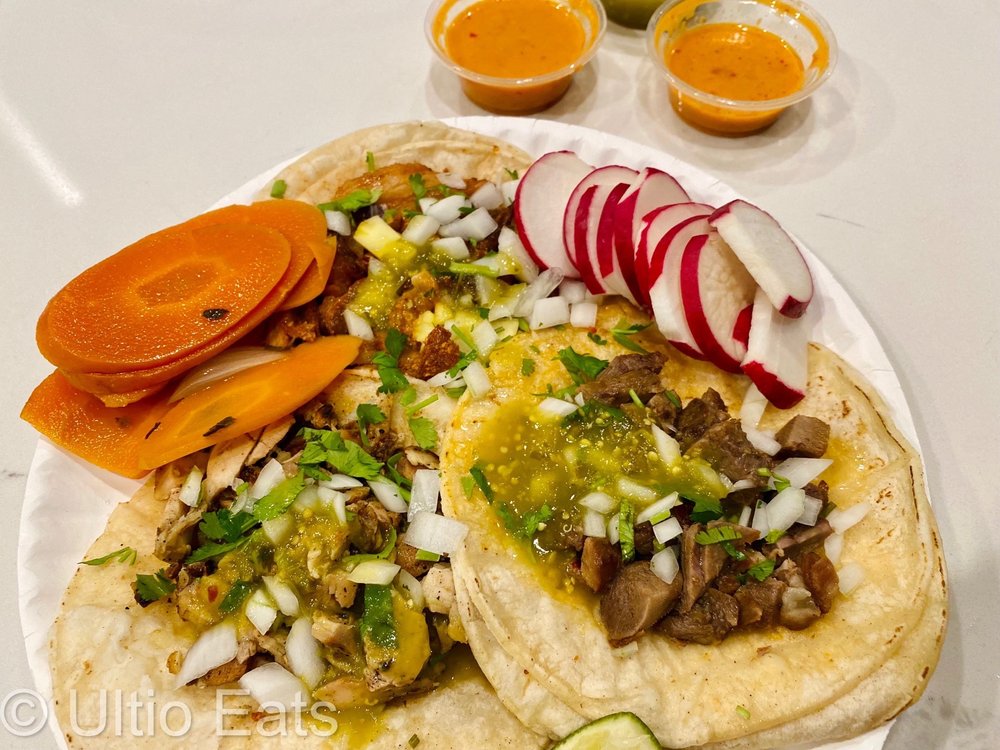 Tacos at Taqueria Casa Del Sabor 2 in Las Vegas, Nevada