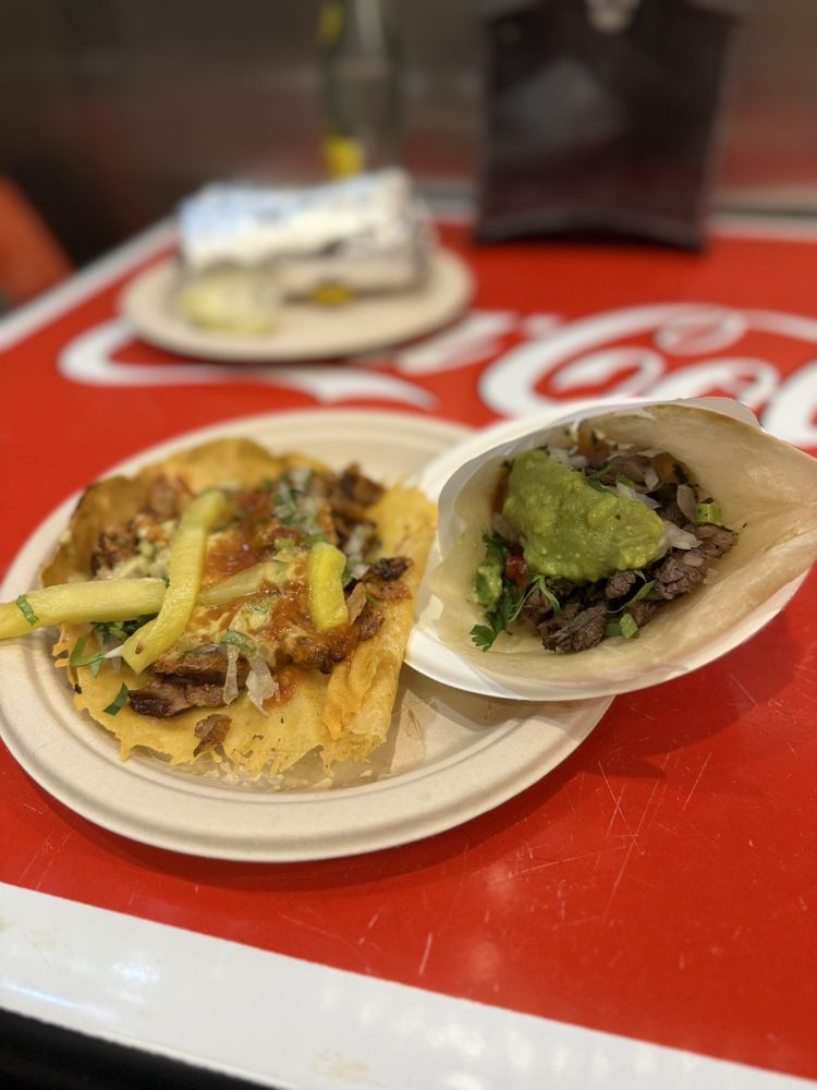 Tacos at Taqueria De Diez in Austin, Texas