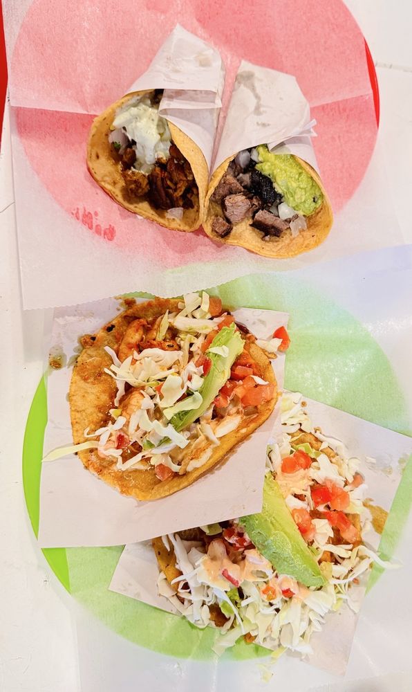 Tacos at The Taco Stand in San Diego, California