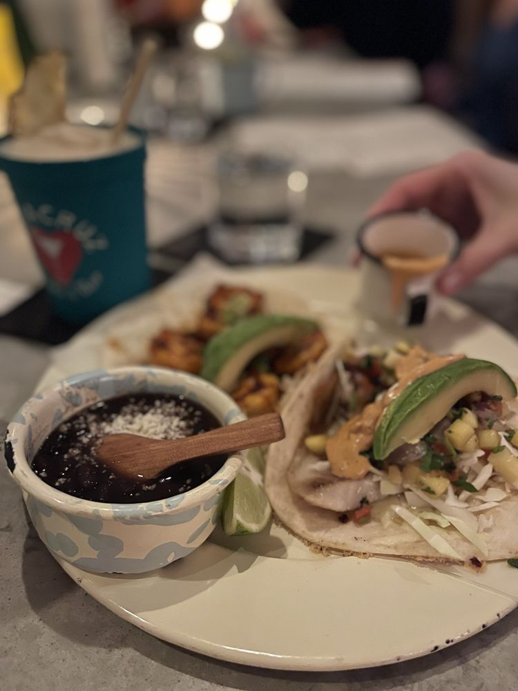 Tacos at Veracruz All Natural in Austin, Texas